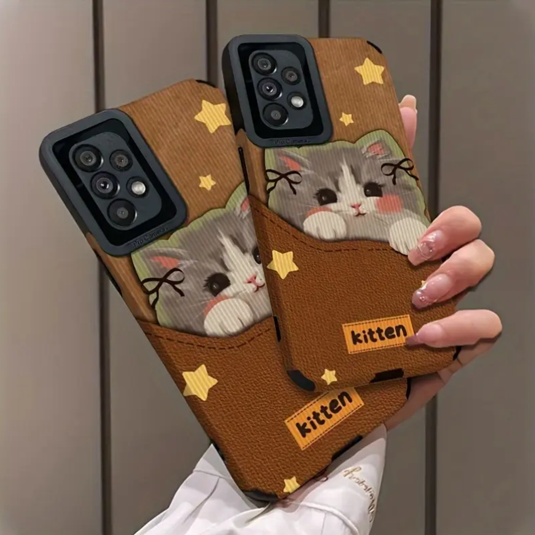 Kitty Purrfection Pocket Design Case - Samsung