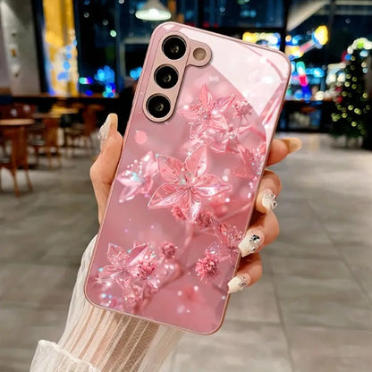 Crystal Peach Blossom Case - Samsung