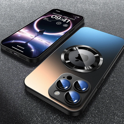Metallic Logo Cut Display Case - iPhone