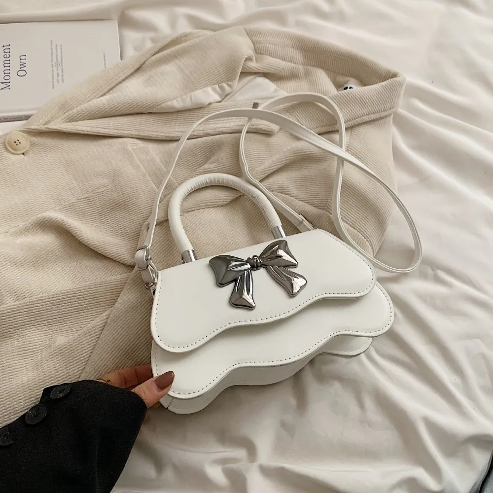Bow-Accent Mini Handbag