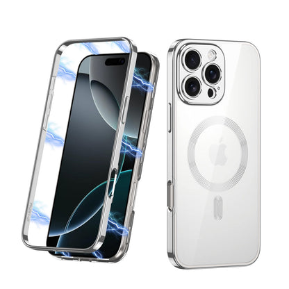 Enhanced Magnetic Transparent Frame Case - iPhone