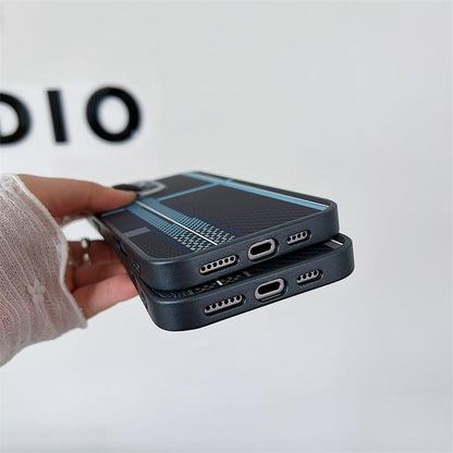 Classic Retro Carbon Fiber Case - iPhone