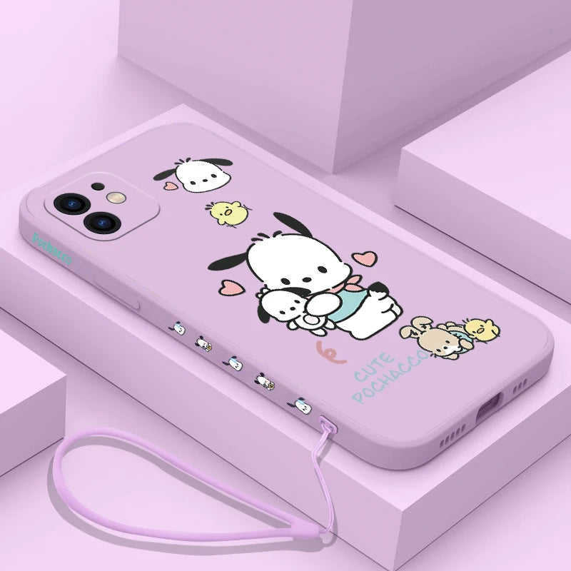 Cute Sanrio Pochacco Phone Case - Samsung