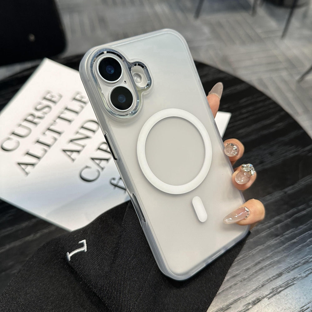 Frosted Translucent Matte MagSafe Case - iPhone