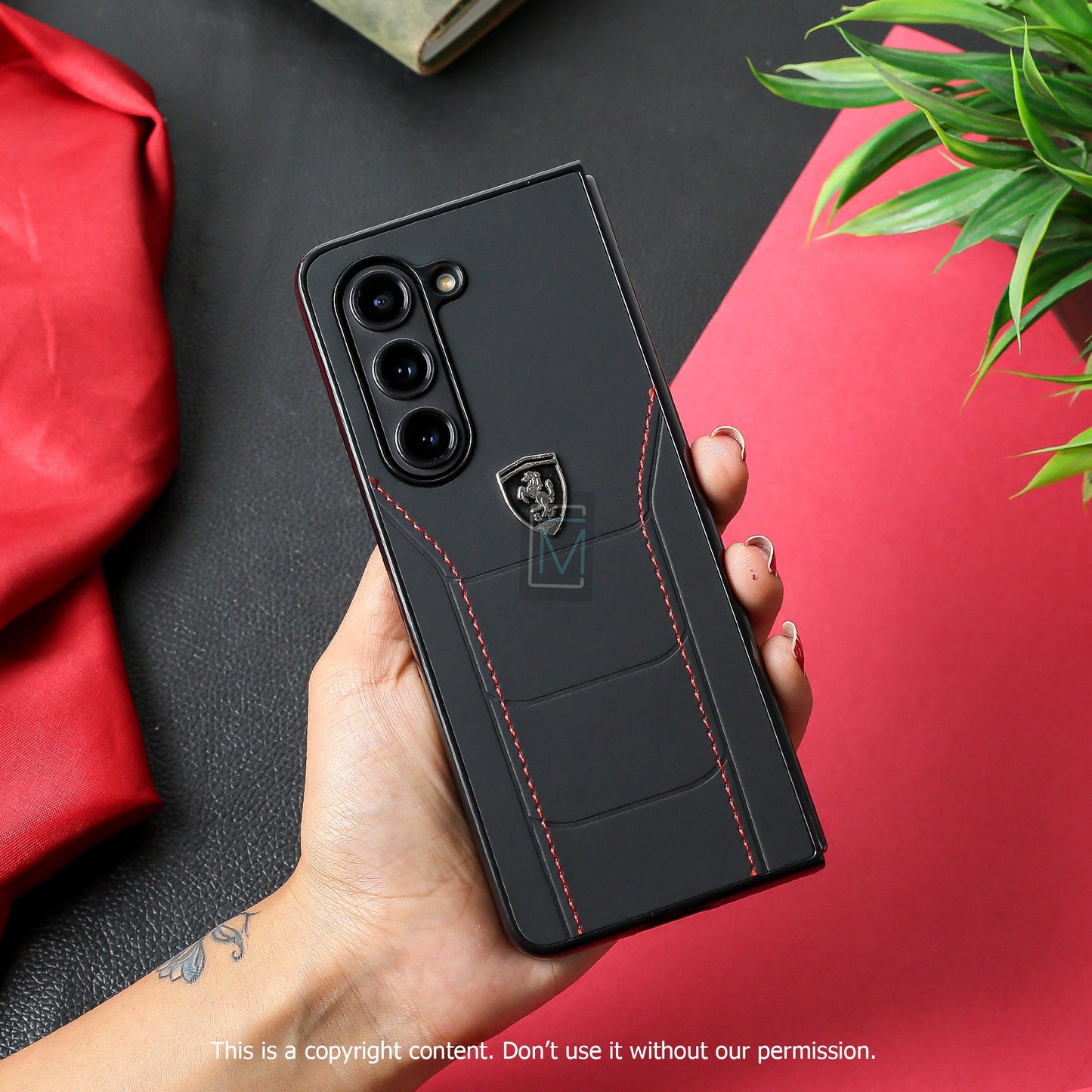 Galaxy Z Fold5 Limited Edition Ferrari Case