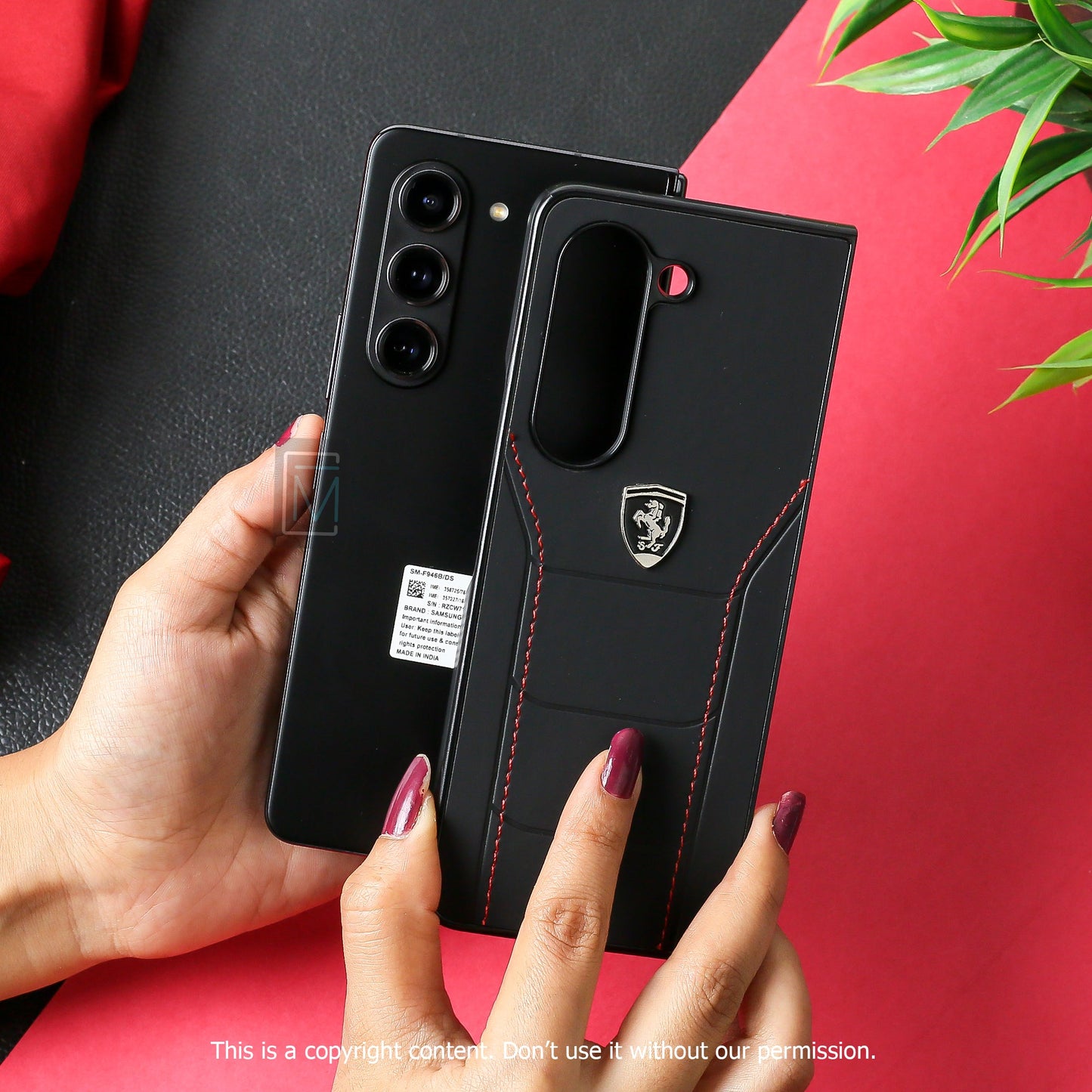 Galaxy Z Fold5 Limited Edition Ferrari Case