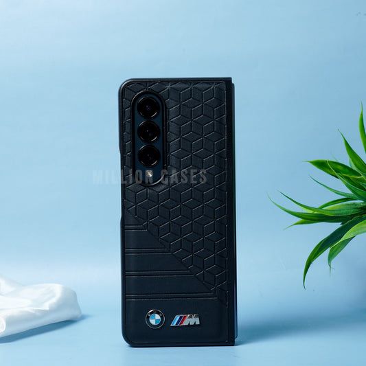 Galaxy Z Fold4 BMW Cube Pattern Design Case