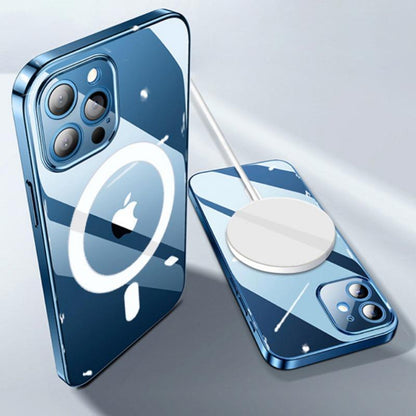 iPhone Series Anti-Knock TPU Transparent MagSafe Case